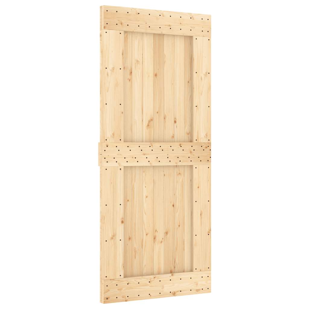 Vidaxx porte narvik 90x210 cm bois de pin massif