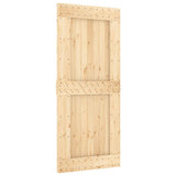Vidaxx porte narvik 90x210 cm bois de pin massif