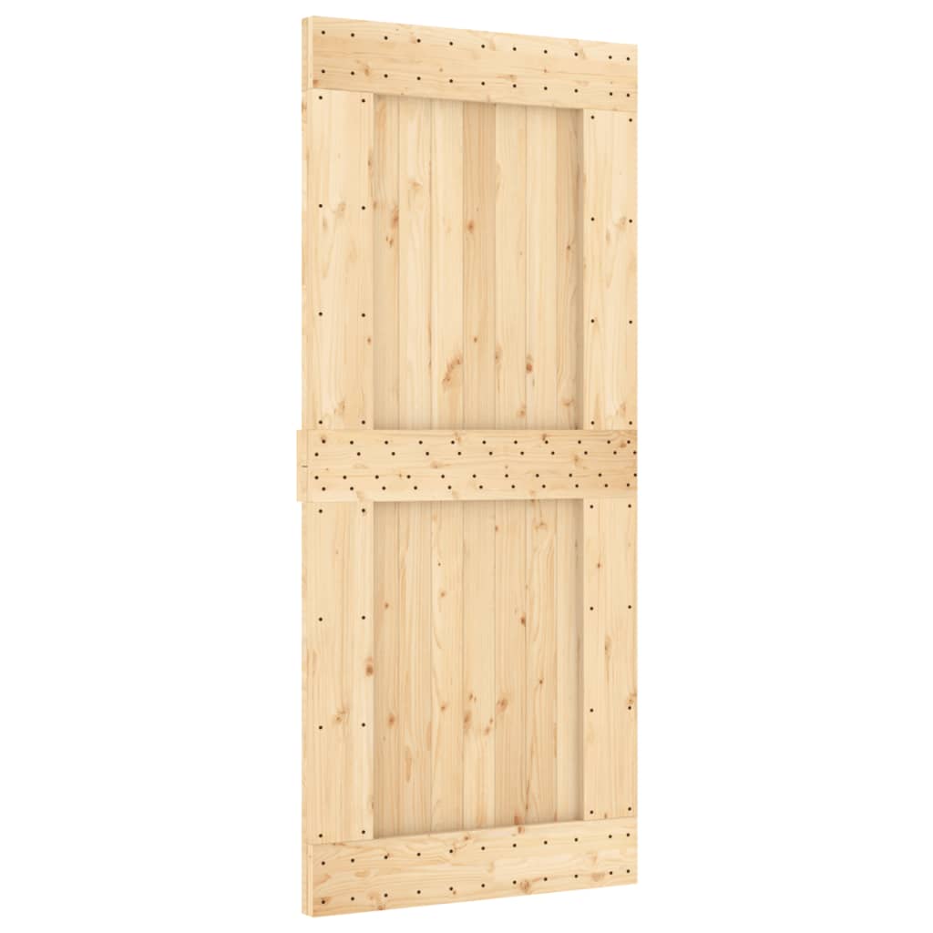 Vidaxl Door Narvik 90x210 cm Solid fyrretræ