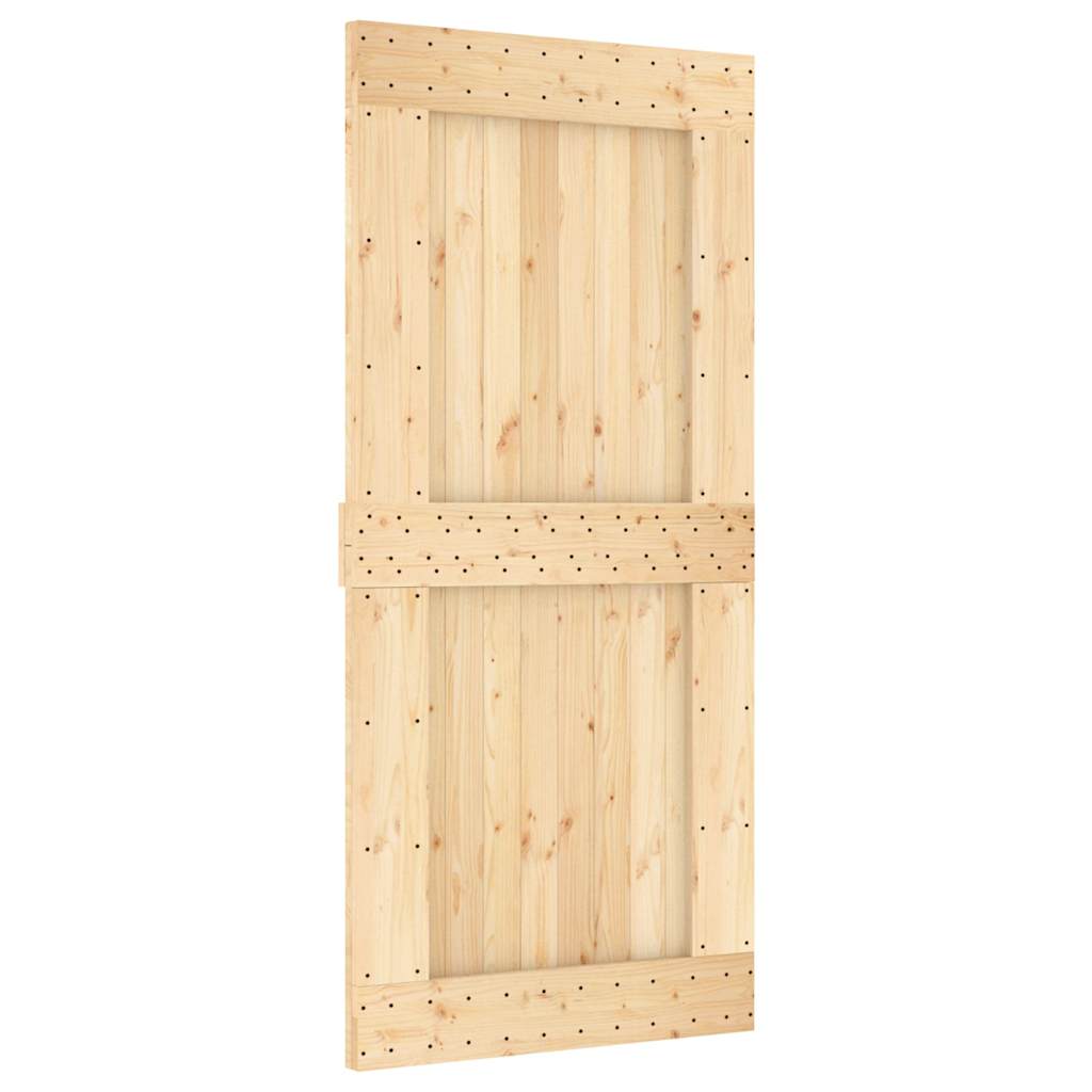Vidaxx porte narvik 95x210 cm bois de pin massif
