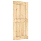 Vidaxx porte narvik 95x210 cm bois de pin massif