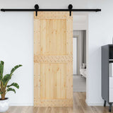 Vidaxx porte narvik 95x210 cm bois de pin massif