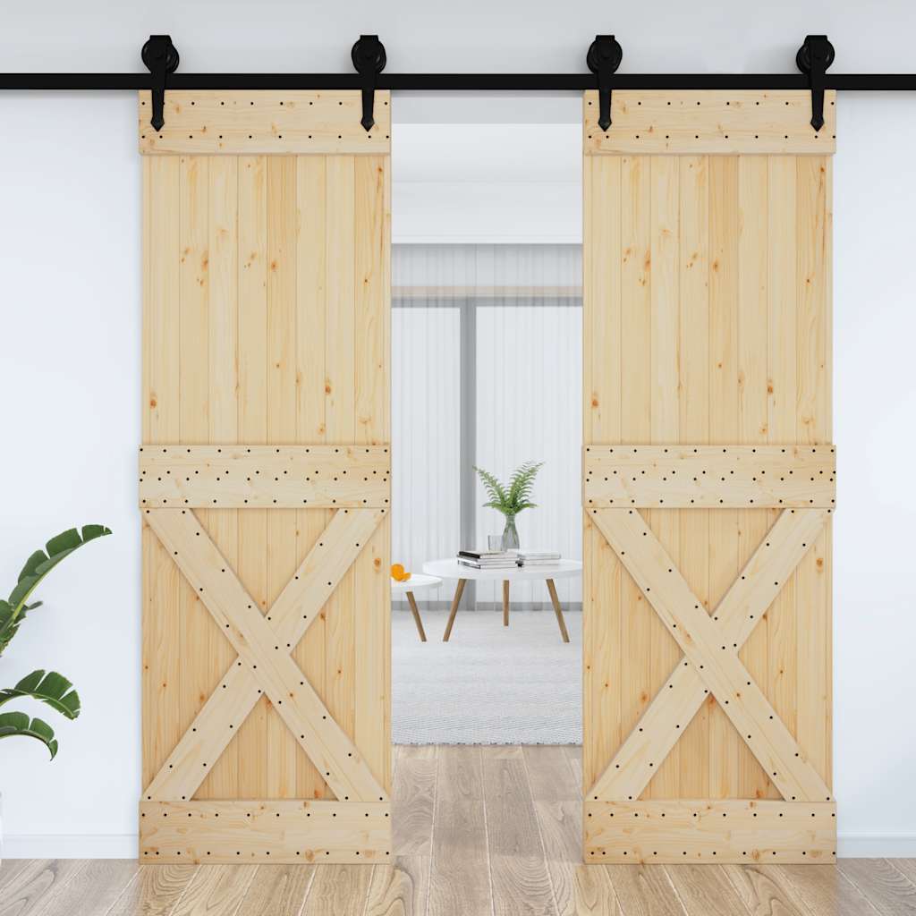 Vidaxx porte narvik 70x210 cm bois de pin massif