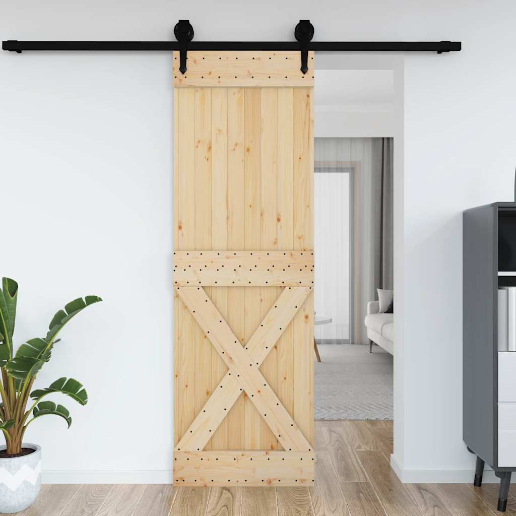 Vidaxx porte narvik 70x210 cm bois de pin massif