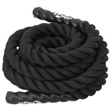 Vidaxl Battle Corde 6 m 4,5 kg de polyester noir