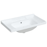 Vidaxl Washbasin Rectangular 81x48x23 cm bianco ceramico