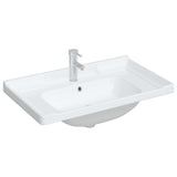 Vidaxl Washbasin Rectangular 81x48x23 cm bianco ceramico