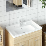 Vidaxl Washbasin Rectangular 81x48x23 cm bianco ceramico