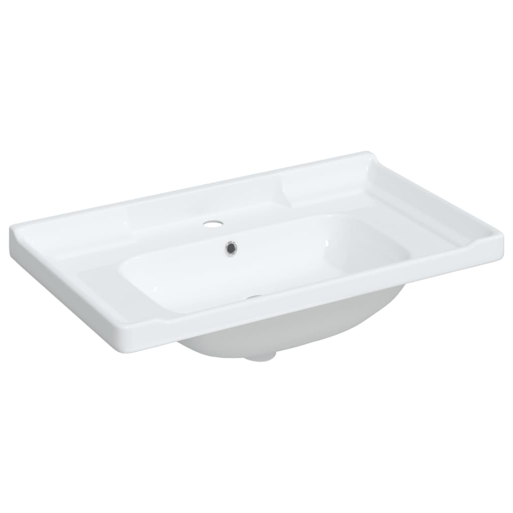 Vidaxx vasque rectangulaire 91,5x48x19,5 cm céramique blanc