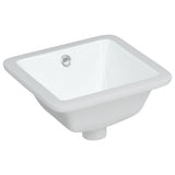 Vidaxx vasque rectangulaire 30,5x27x14 cm céramique blanc