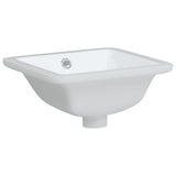 Vidaxx vasque rectangulaire 30,5x27x14 cm céramique blanc