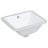 Vidaxx vasque rectangulaire 36,5x32x15,5 cm céramique blanc
