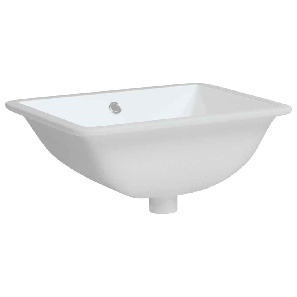 BIDAXL WASHBASIN RECTANGULAR 47,5X35X19,5 cm keramisk vit