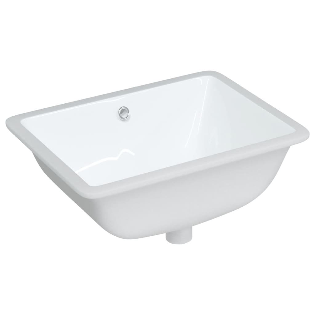 Vidaxx vasque rectangulaire 52x38,5x19,5 cm céramique blanc