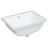 Vidaxx vasque rectangulaire 52x38,5x19,5 cm céramique blanc