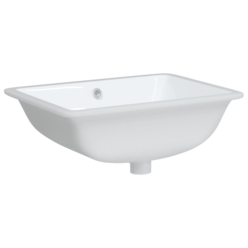 Vidaxx vasque rectangulaire 52x38,5x19,5 cm céramique blanc