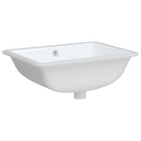Vidaxx vasque rectangulaire 52x38,5x19,5 cm céramique blanc
