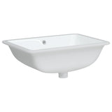 Vidaxx vasque rectangulaire 55,5x37,5x19 cm céramique blanc