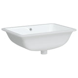 BIDAXL WASHBASIN RECTANGULAR 55,5x37,5x19 cm keramisk vit