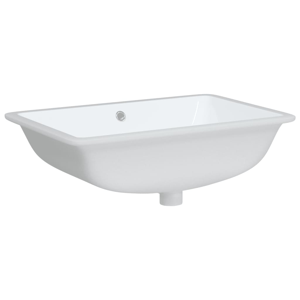 Vidaxx vasque rectangulaire 60x40x21 cm céramique blanc