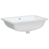 Vidaxx vasque rectangulaire 60x40x21 cm céramique blanc