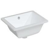 Vidaxx vasque rectangulaire 39x30x18,5 cm céramique blanc