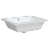 Vidaxx vasque rectangulaire 50x40,5x18,5 cm céramique blanc