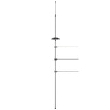Vidaxx porte-serviettes 47x280 cm aluminium