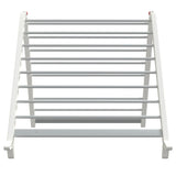 Vidaxx étendoir pour baignoire extensible 53-90 cm aluminium