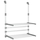 Vidaxx étendoir pour balcon 54x25x42 cm aluminium