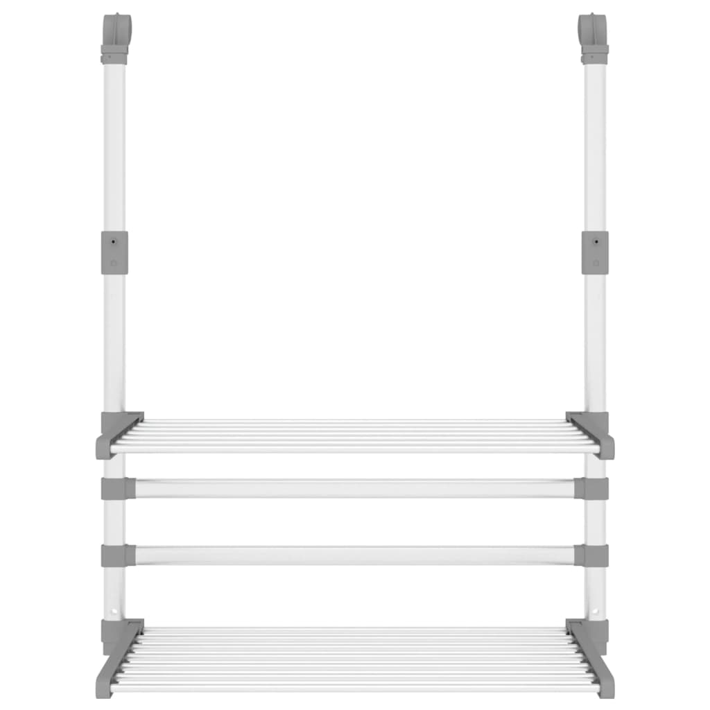 Vidaxx étendoir pour balcon 54x25x42 cm aluminium