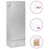 Vidaxx Fumoir BBQ avec copeaux de bois 44,5x29x110 cm acier