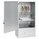 Vidaxx Fumoir BBQ avec copeaux de bois 44,5x29x83 cm acier