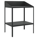 Vidaxx support pour plantes 75,5x54,5x100 cm acier galvanisé anthracite