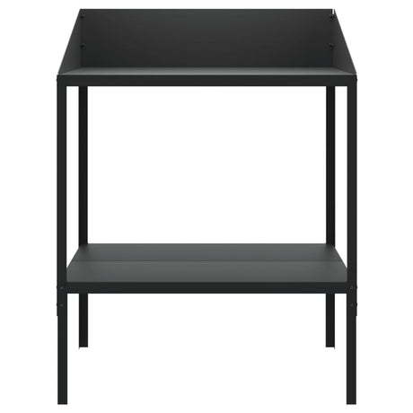 Vidaxx support pour plantes 75,5x54,5x100 cm acier galvanisé anthracite