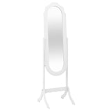Vidaxx miroir autoportant 45,5x47,5x160 cm bois fini blanc