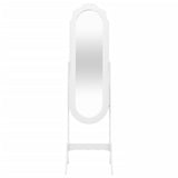 Vidaxx miroir autoportant 45,5x47,5x160 cm bois fini blanc