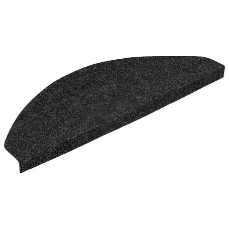 Vidaxl Stair tapis auto-adhésifs 10 pcs 65x22.5x3,5 cm anthracite -colored