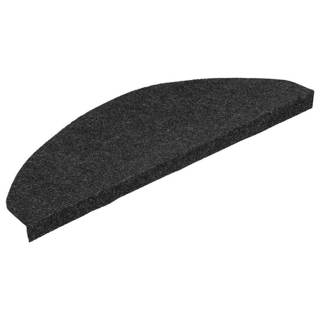 Vidaxl Mats d'escalier auto-adhésifs 10 st 65x22.5x3,5 cm noir