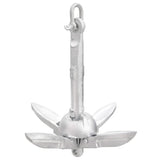 Vidaxx ancre pliable 0,7 kg en fonte galvanisée à chaud argent