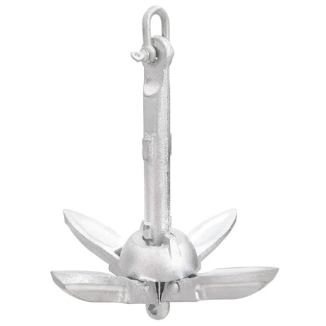 Vidaxx ancre pliable 0,7 kg en fonte galvanisée à chaud argent