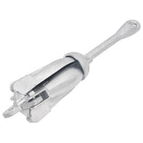 Vidaxx ancre pliable 4 kg en fonte galvanisée à chaud argent
