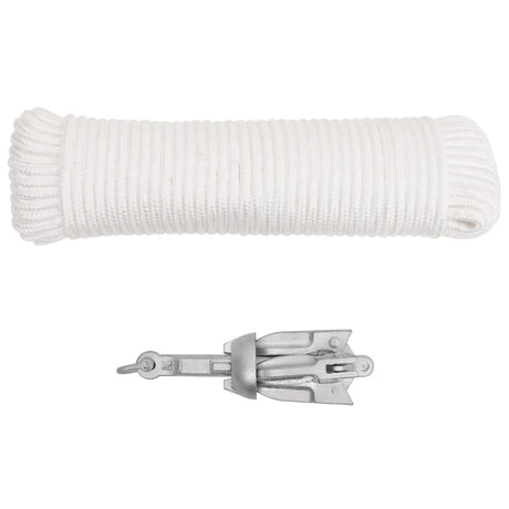 Ancre Vidaxx avec corde pliable 0,7 kg en fonte galvanisée à chaud