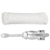 Ancre Vidaxx avec corde pliable 8 kg en fonte galvanisée à chaud