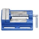 Vidaxx étau pour perceuse à colonne 76 mm fonte bleu