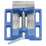 Vidaxx étau pour perceuse à colonne 76 mm fonte bleu