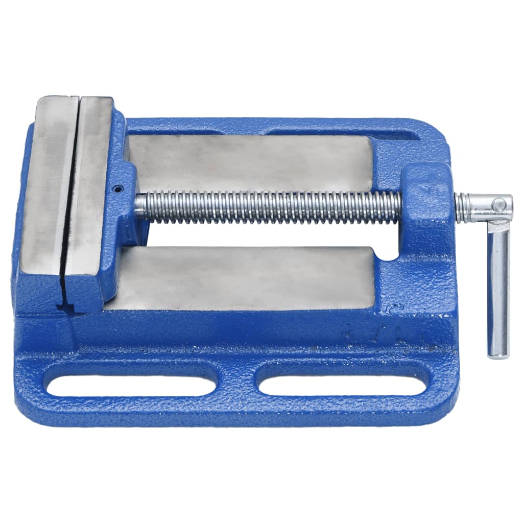 Vidaxx étau pour perceuse à colonne 100 mm fonte bleu
