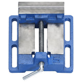 Vidaxx étau pour perceuse à colonne 121 mm fonte bleu