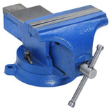 VidaXL étau 200 mm fonte bleu