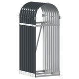 Vidaxx stockage de bois de chauffage 40x45x100 cm acier galvanisé anthracite